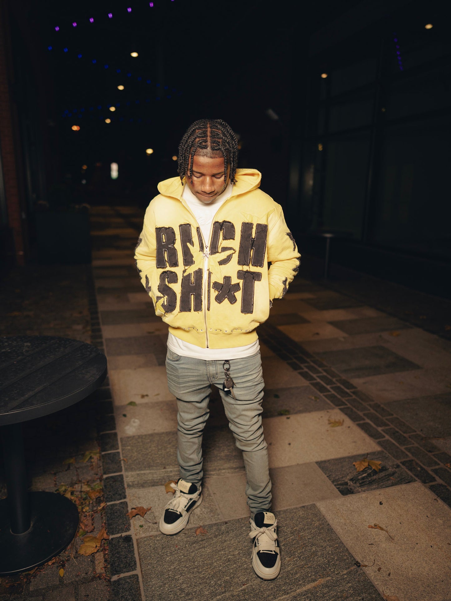 Bumblebee “RICH SH*T” Zip Up