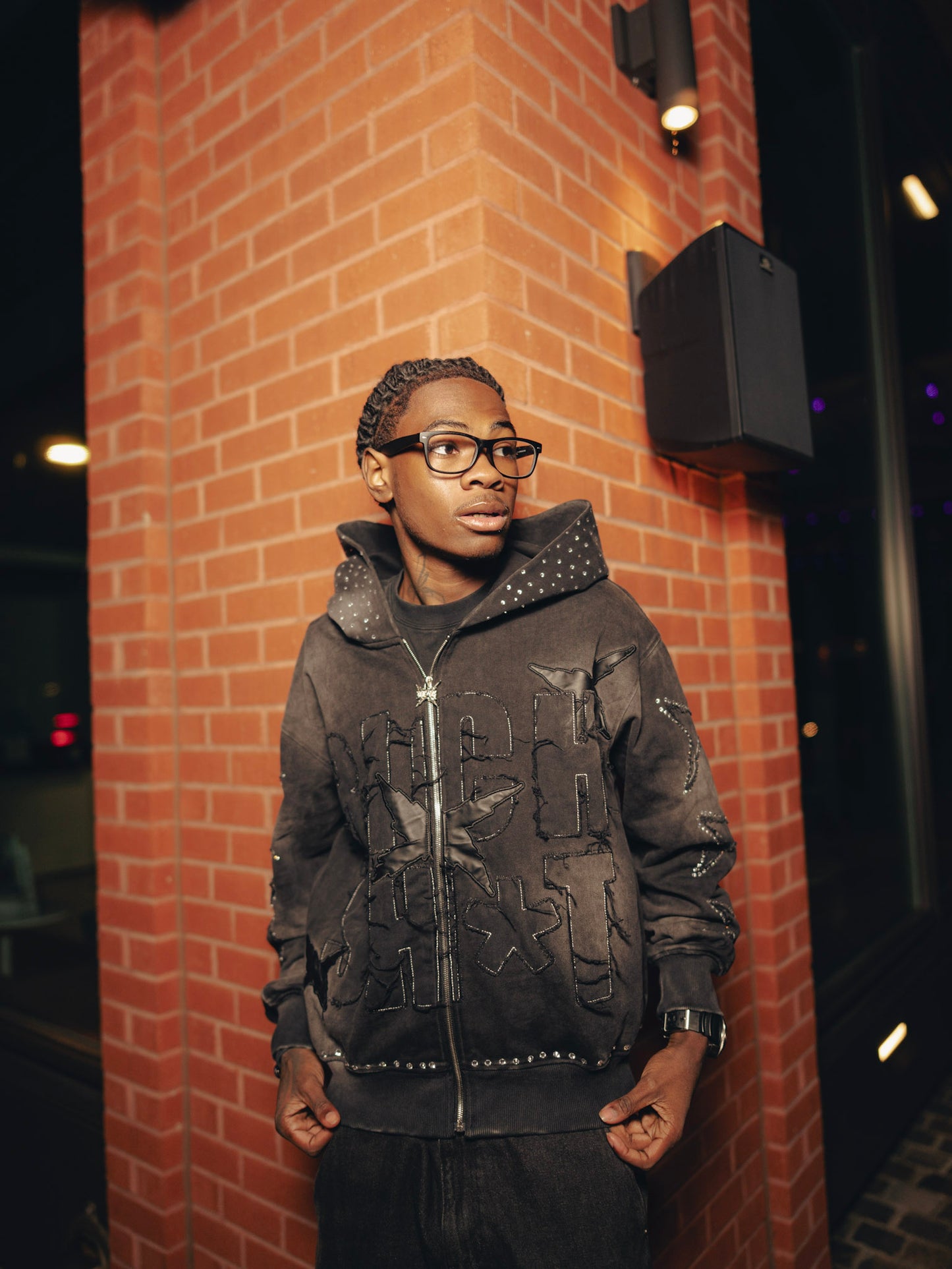 Black Ice “RICH SH*T” Zip Up