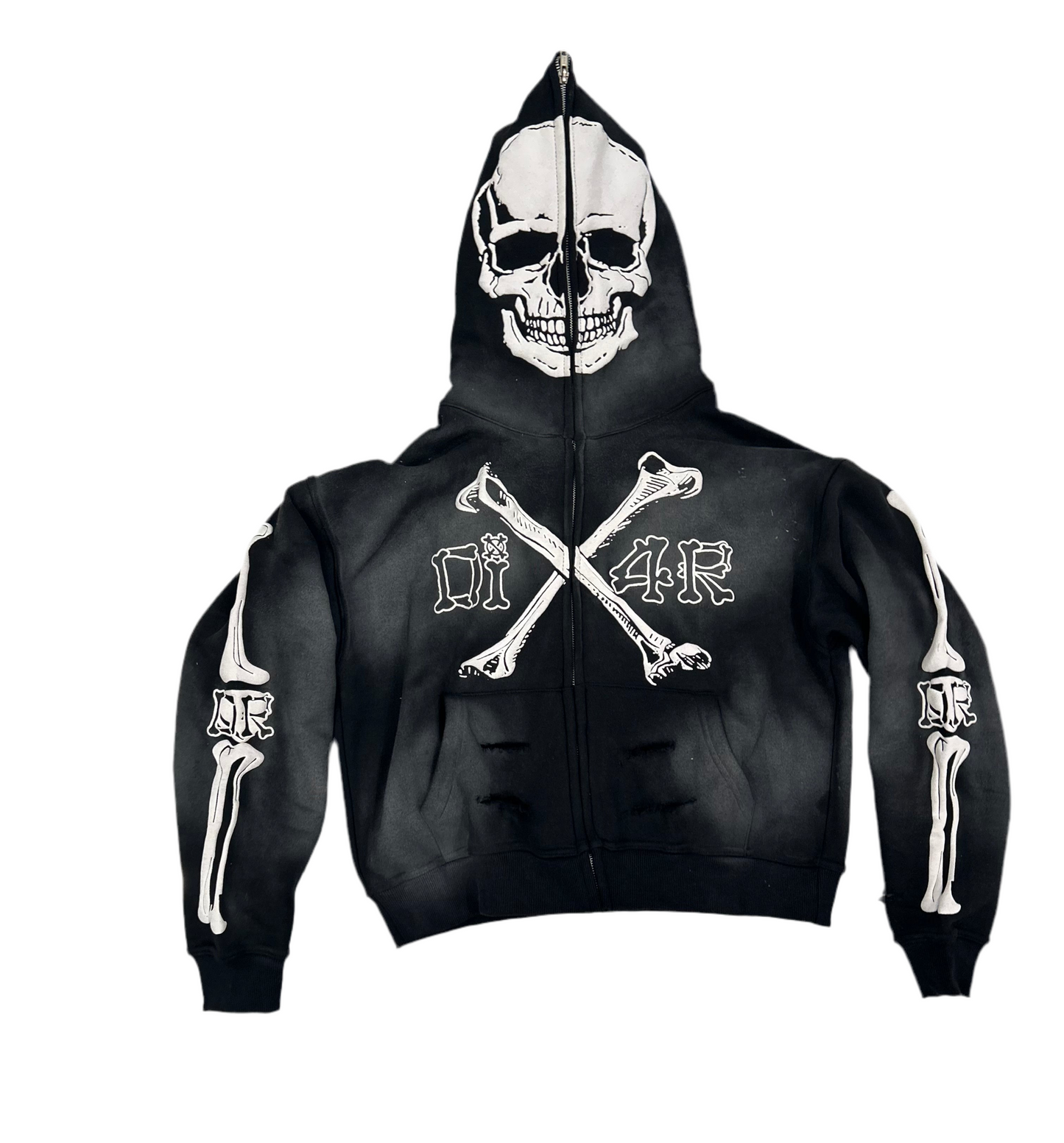 Di4R SKULL HOODIE