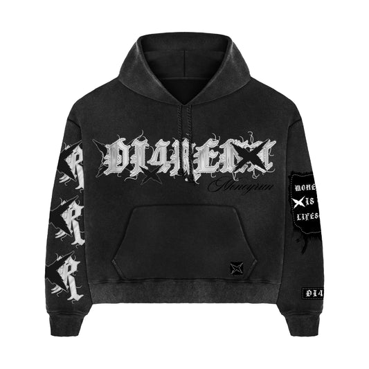 BLACK “Di4RENT” SWEATSUIT